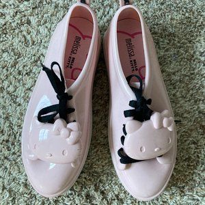 NEW Melissa Be X Hello Kitty Sneakers Limited Edition in Pink Size 7 US, 38 EU